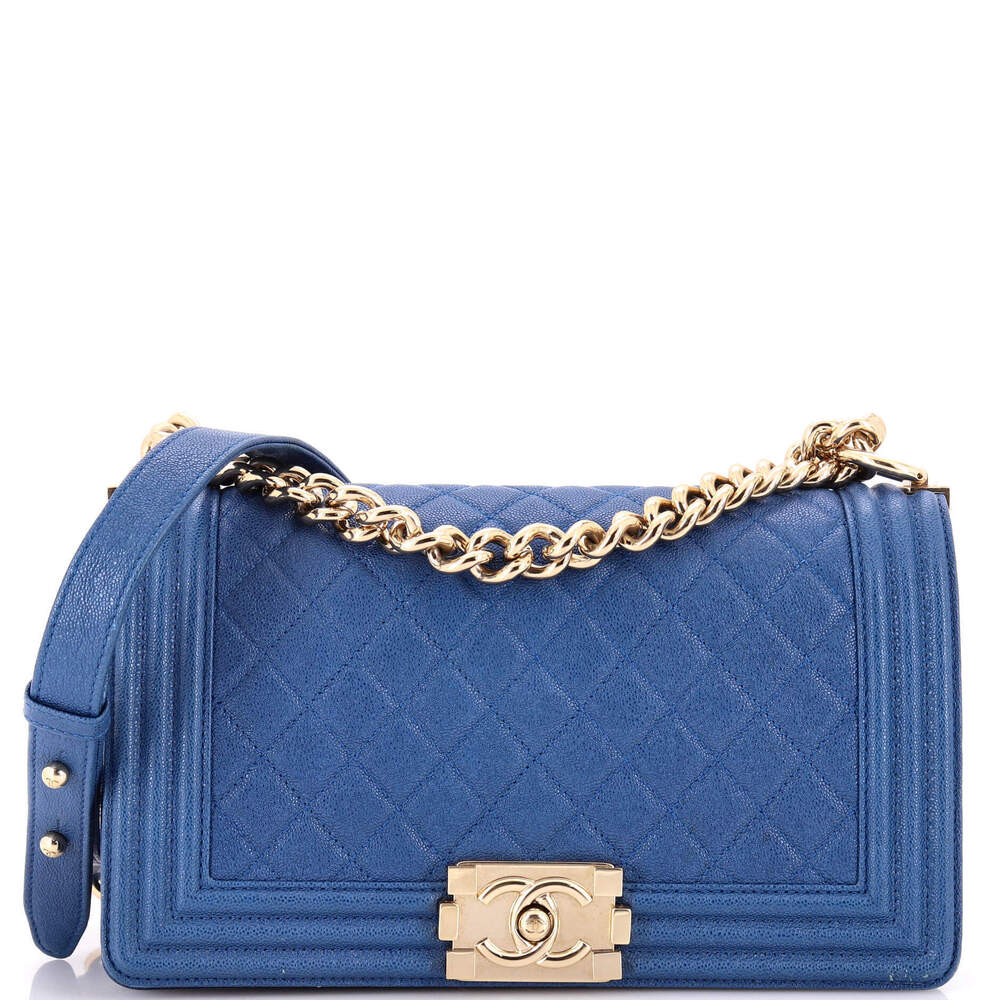 Chanel Old Medium Boy Flap Bag